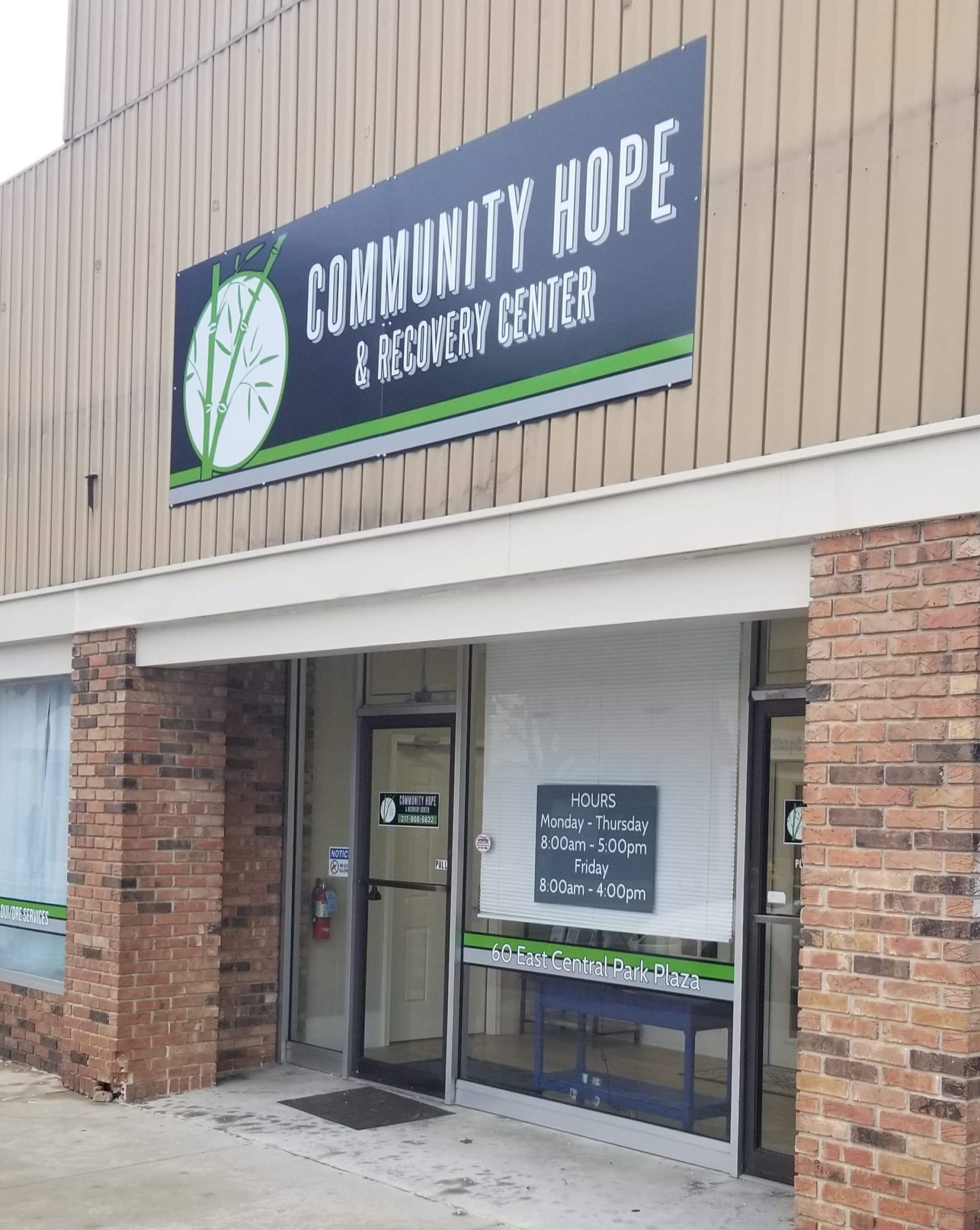 Community Hope and Recovery Center Opens Stand Alone Office Downtown WLDS