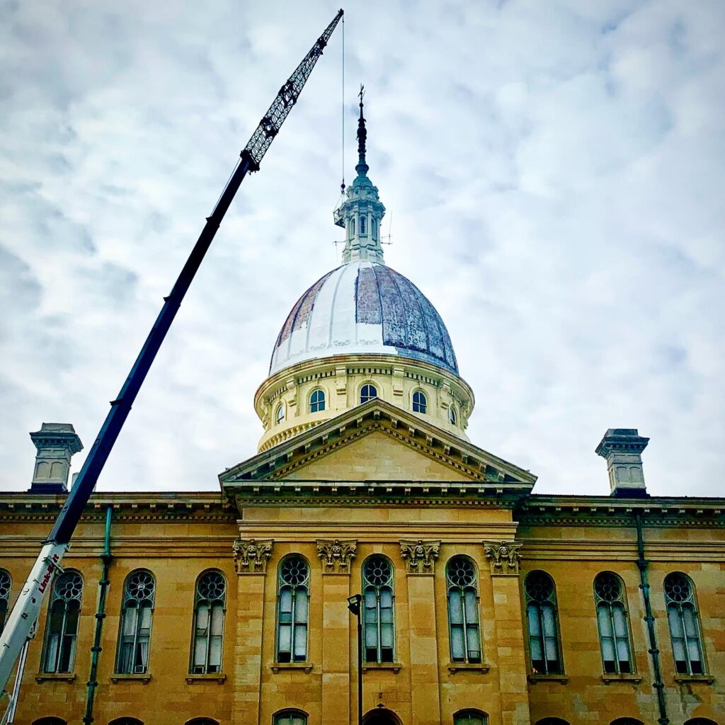 Macoupin County Courthouse Receives Rebuild IL Money For Repairs WLDS