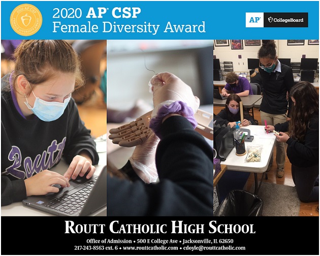 Routt Recognized for Diversity in Computer Science - Vimarsana News
