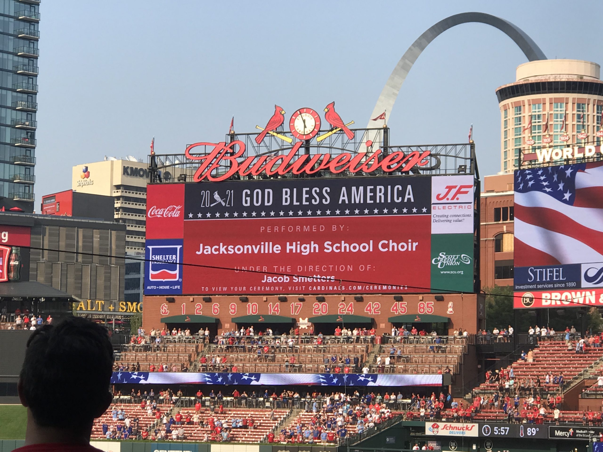 JHS Choir Shines at Jacksonville Night at Busch - Vimarsana News