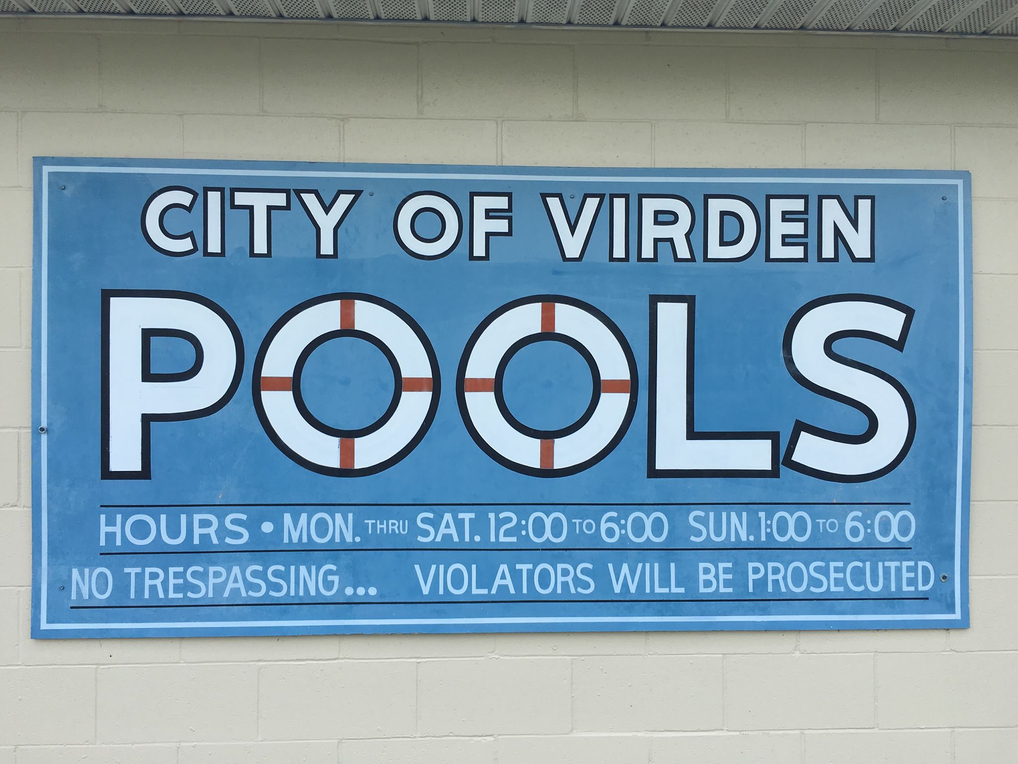 Virden Mayor Explains Closure of Virden Pool WLDS