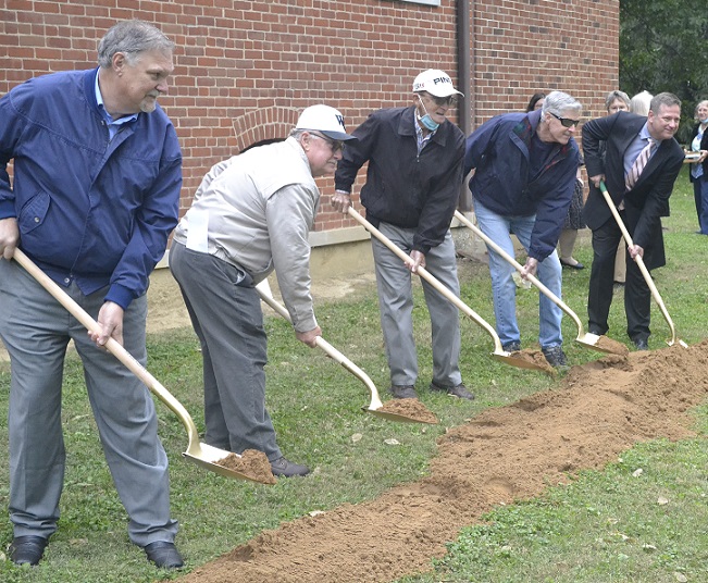 Winchester Breaks Ground on Half Million Dollar Addition to Public Library WLDS