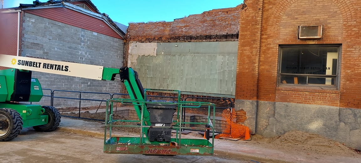 Lair Building Torn Down, Final Clean Up Work Wrapping Up - Vimarsana News