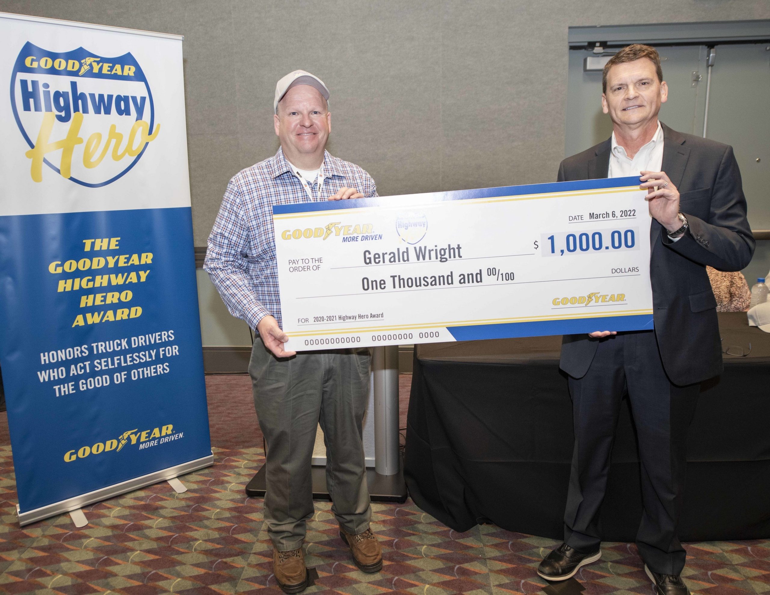 Local Man Recognized For Roadside Heroics by Goodyear - Vimarsana News