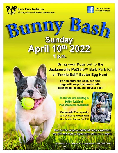 Bunny Bash Returns to Jacksonville Bark Park This Weekend - Vimarsana News
