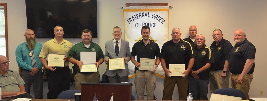 5 Local Officers Honored By IL FOP for Valor & Life Saving Efforts - Vimarsana News