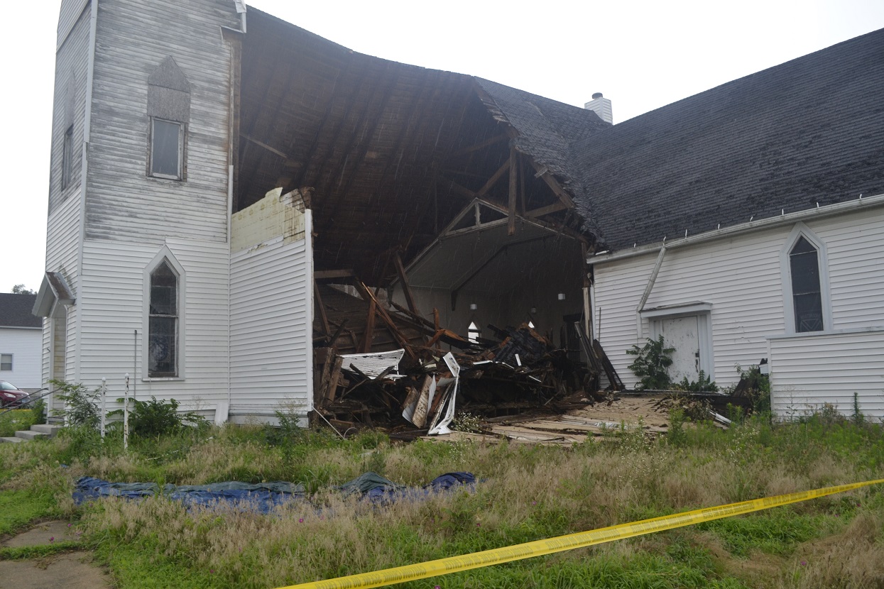 Meredosia Board Deals With Church Collapse - Vimarsana News