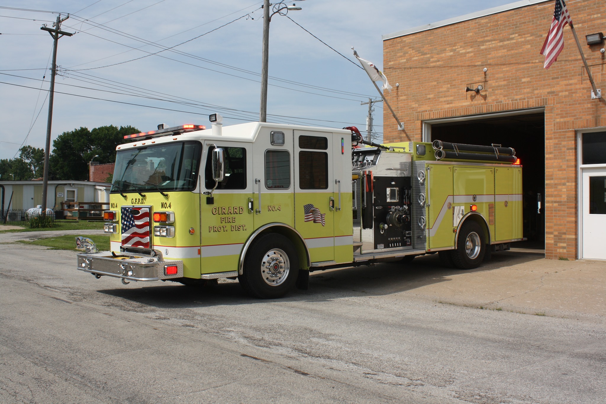 Girard Fire Department Battles Second Fire In As Many Days in Frigid