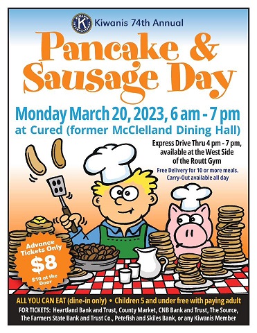 Kiwanis Aims High for Pancake and Sausage Day as Indoor Service Returns - Vimarsana News