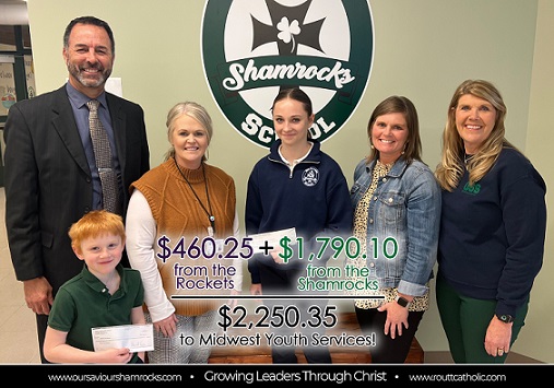 Routt/OSS Students Make Donation to Midwest Youth Services - Vimarsana News