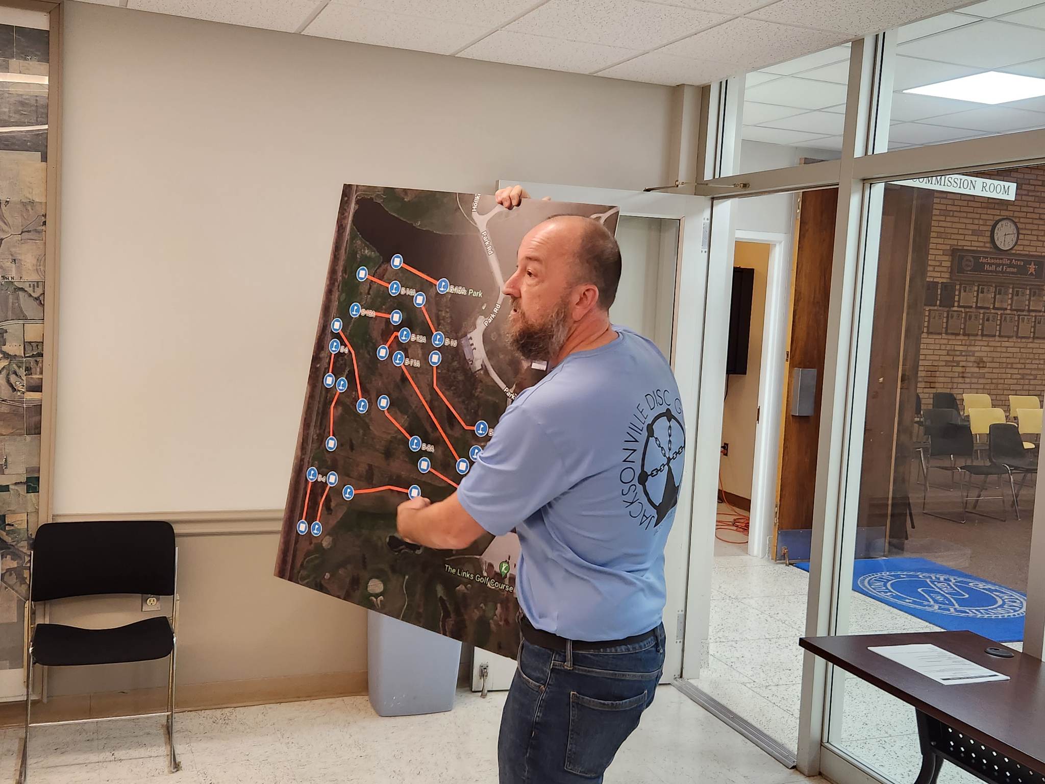 Meek Seeks To Place World-Class Disc Golf Course on Dormant Nichols Park  Golf Course – WLDS