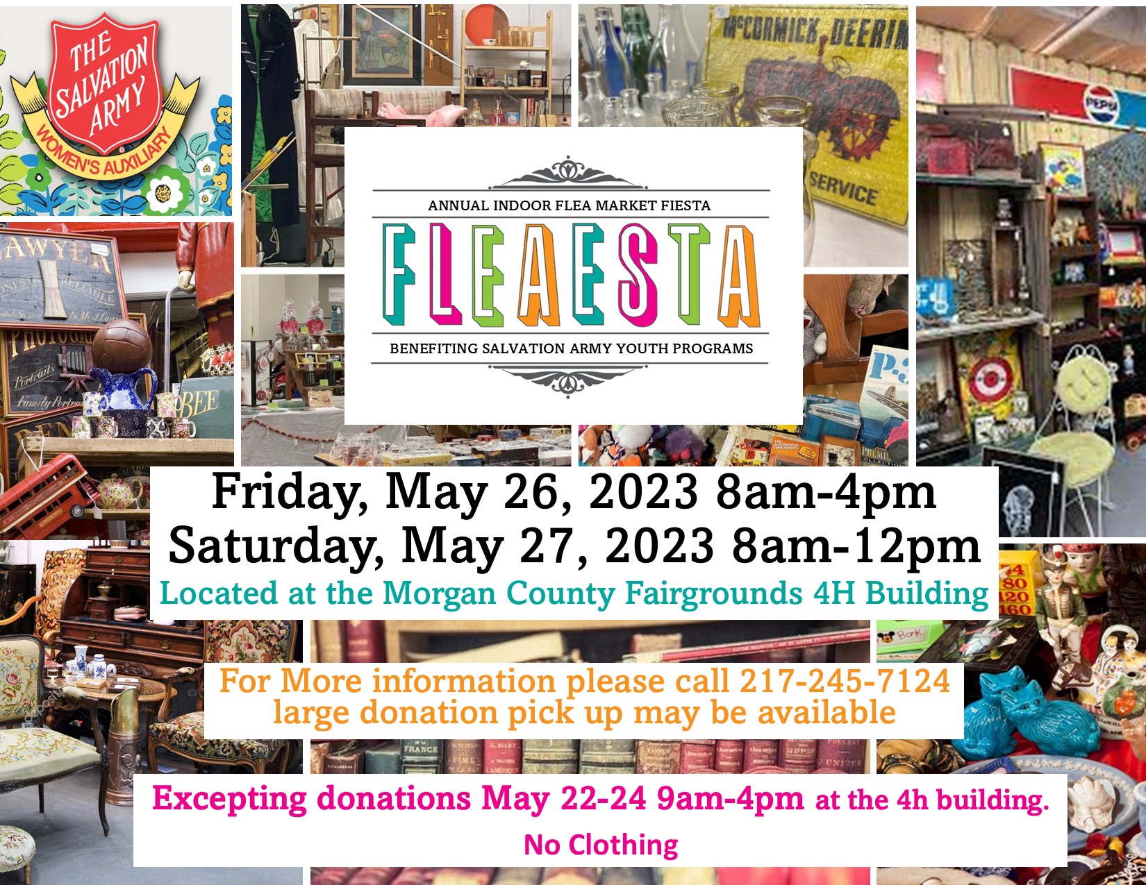 Drop off For Salvation Army Flea-Esta Sale Starts Today - Vimarsana News