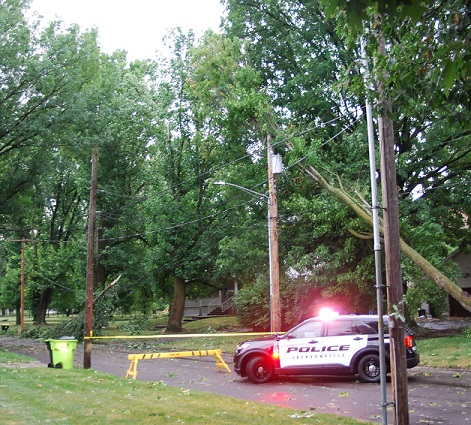 Area Picking up the Pieces After Suspected Straight-Line Winds Roar Through - Vimarsana News