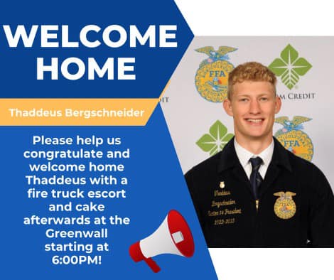 Bergschneider Elected 2023 Illinois FFA President - Vimarsana News