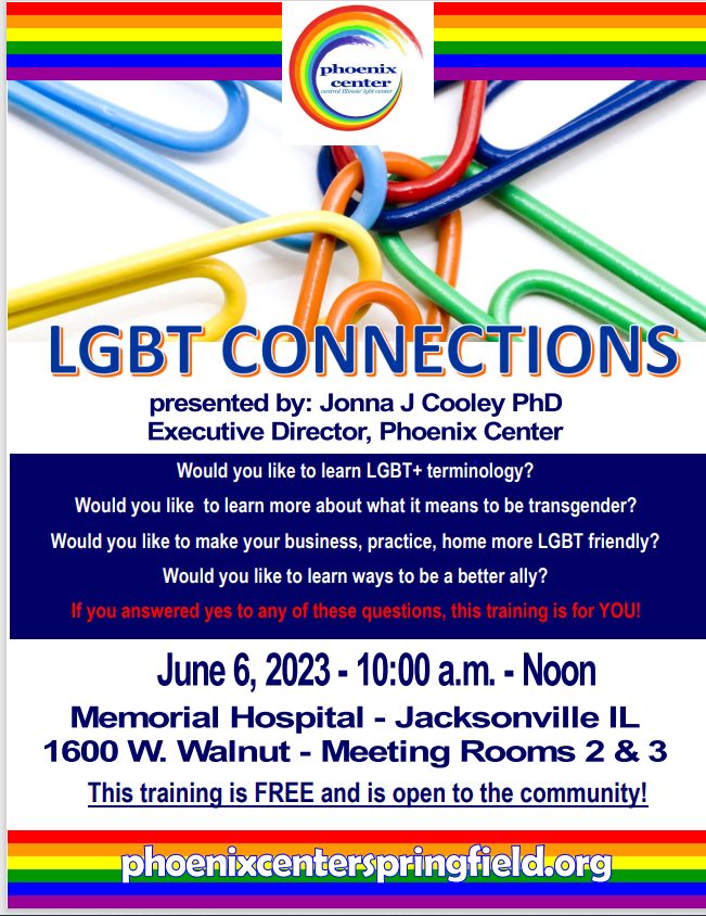 Healthy Jacksonville Hosting LGBT Connections with Phoenix Center at JMH - Vimarsana News