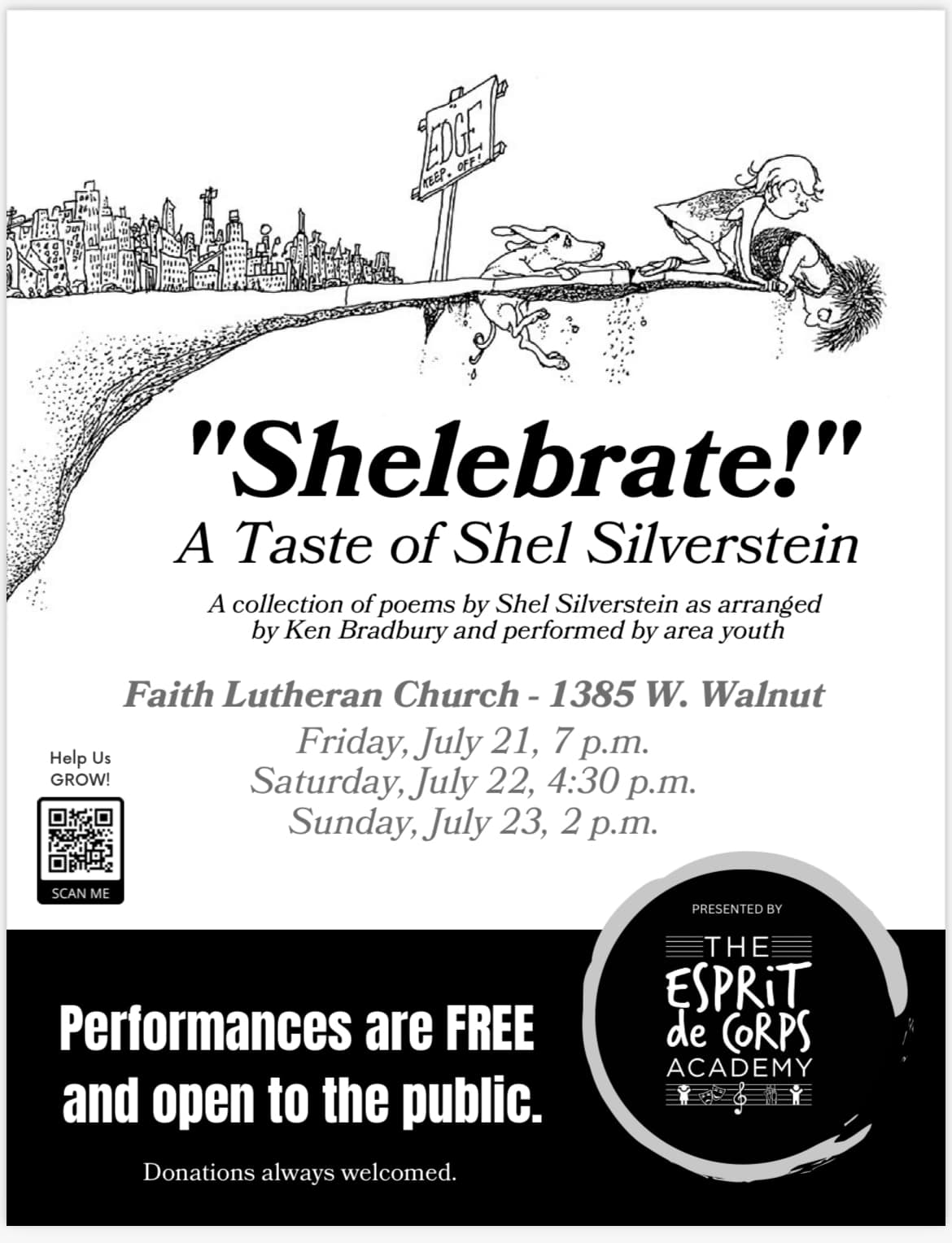 Students Performing Silverstein Play To Highlight Work of Espirit de Corps Academy - Vimarsana News