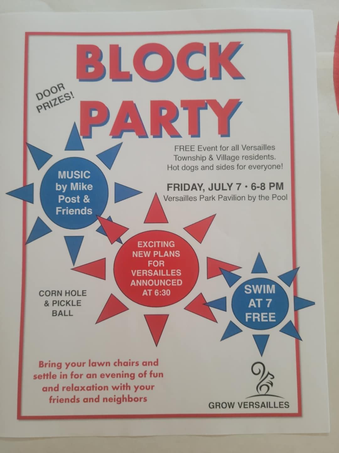 Versailles Hosting Block Party on Friday To Kickoff New Growth Initiatives - Vimarsana News
