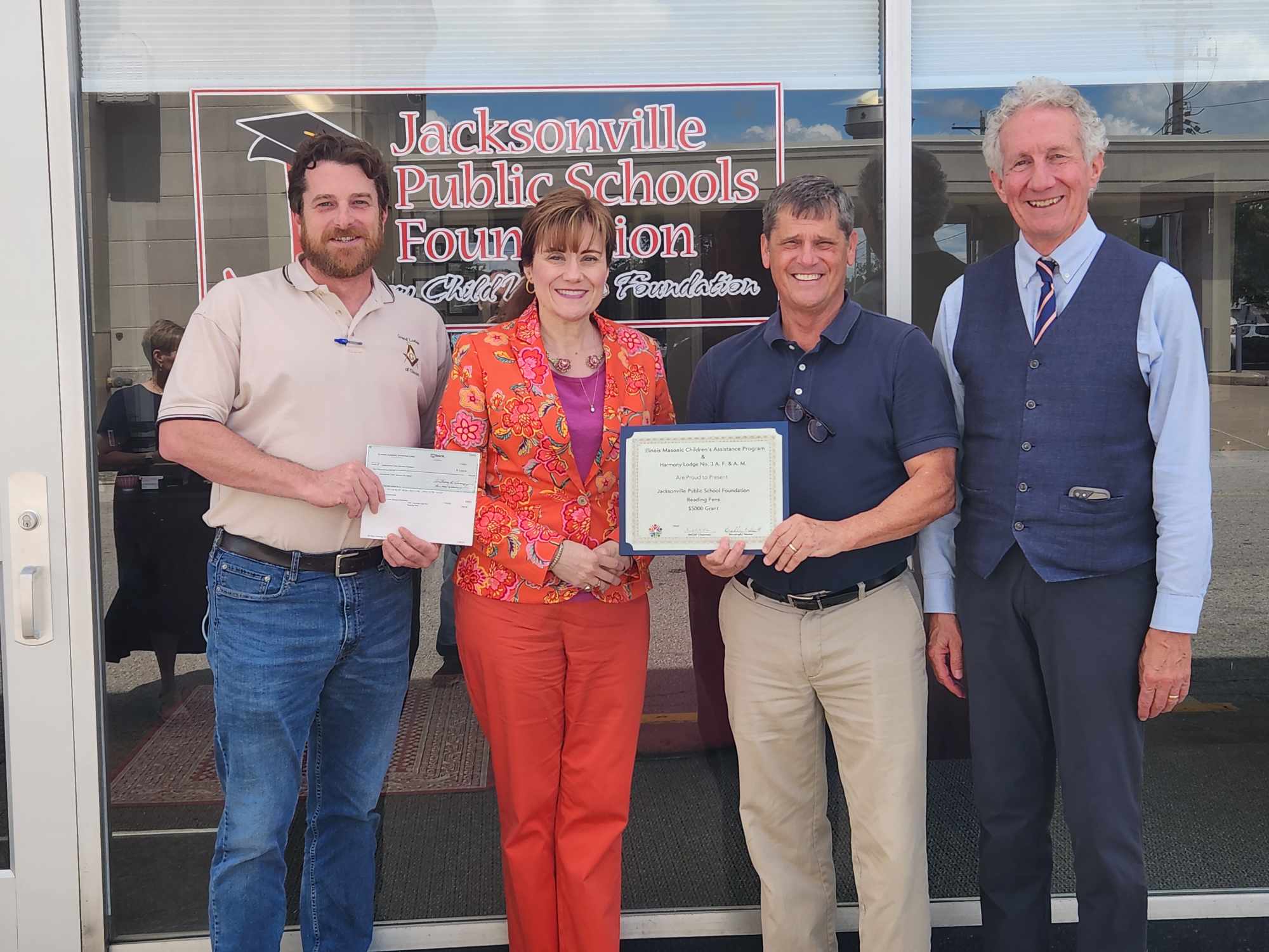 IL Masonic Children's Assistance Fund Donates $5,000 to Jacksonville Public Schools Foundation – WLDS - Vimarsana News