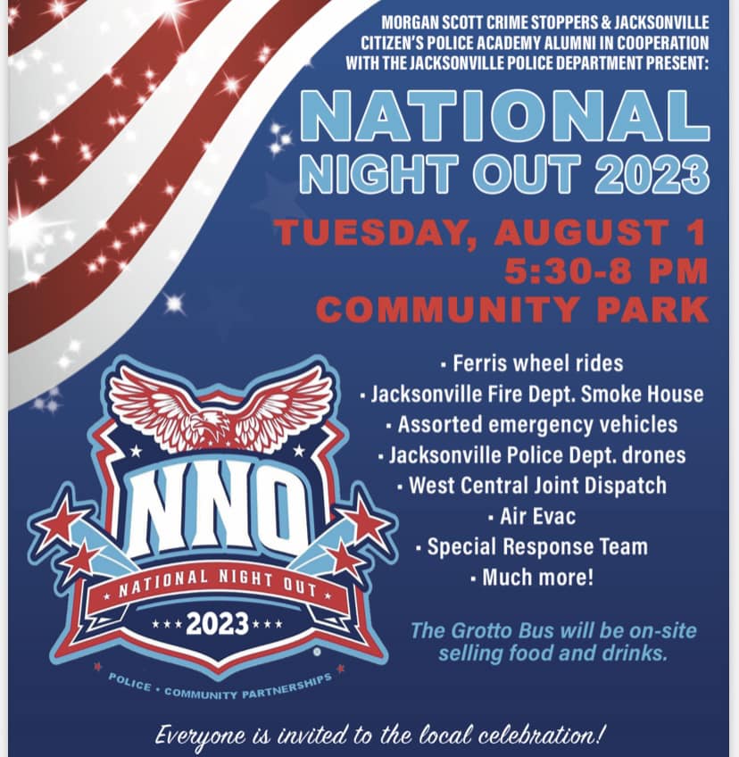 National Night Out Tonight in Community Park - Vimarsana News