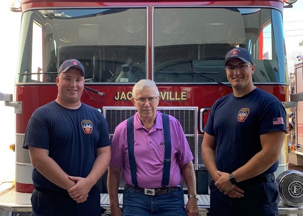 Pair Recognized for Actions Taken in Saving Life of One Firefighter's Grandfather – WLDS - Vimarsana News
