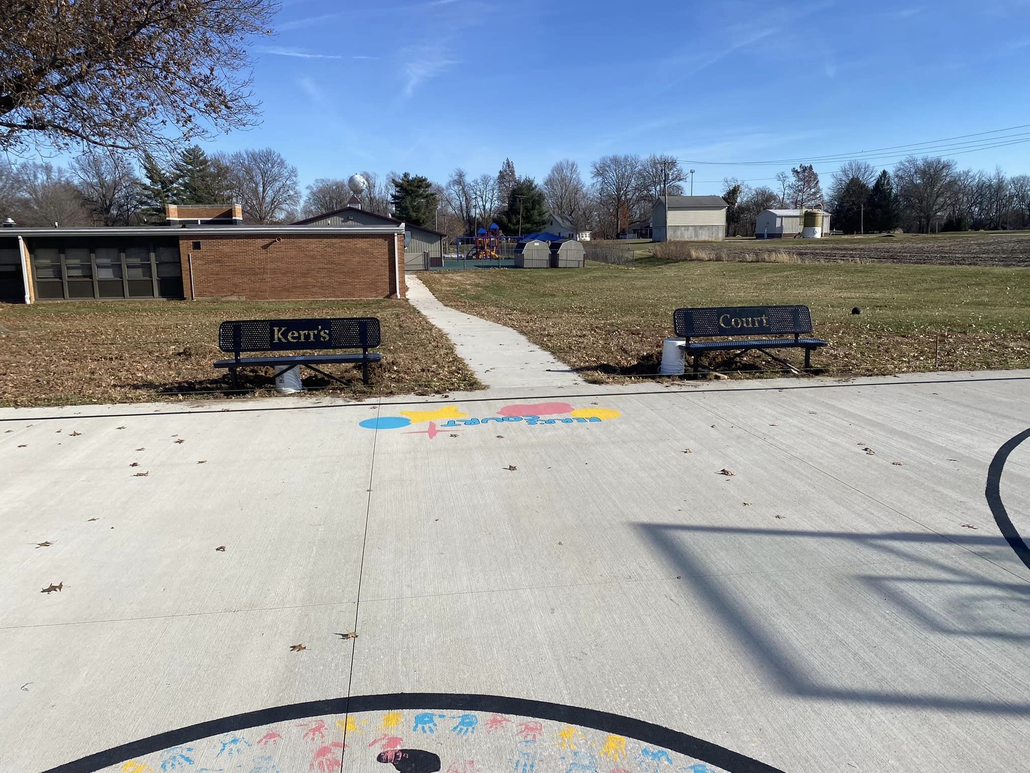 Kerr's Court Completed With Bench Installation – WLDS - Vimarsana News