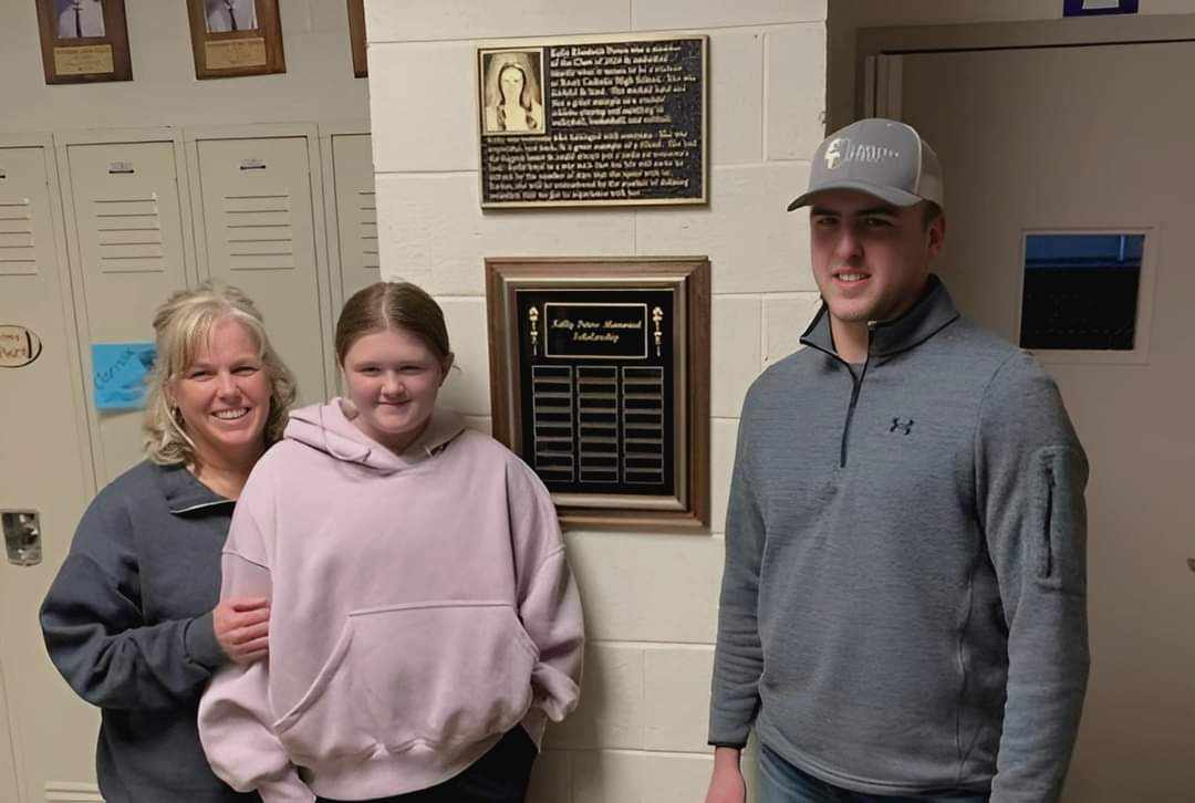 Peters Family Installs Plaques at RCHS for Kelly Peters Memorial Award & Scholarship - Vimarsana News